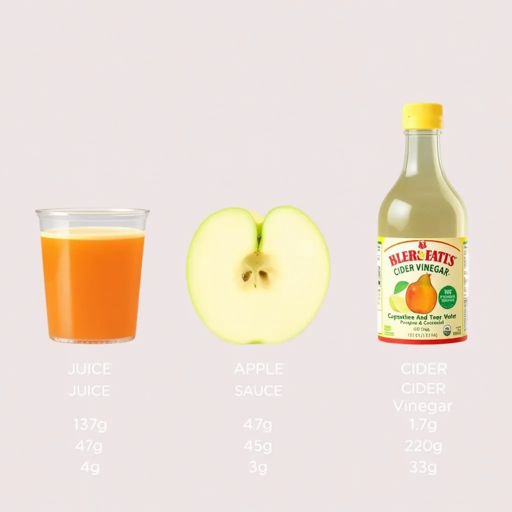 Apple Products Nutrition: From Juice to Cider Vinegar