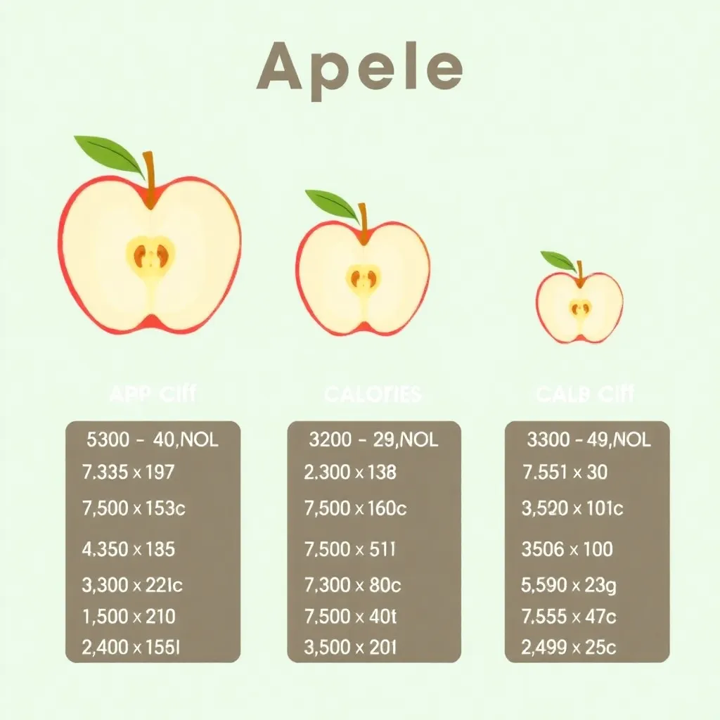 Calories by Apple Size: Small, Medium, and Large Apple Guide