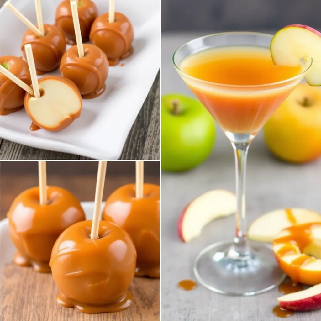 Caramel Apple Variations: From Traditional to Cocktails